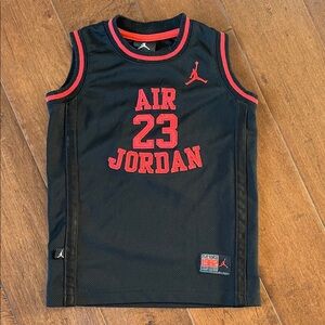 Jordan Brand Basketball Jersey | Black & Red  Size 6 | 5-6 Years | Jumpman